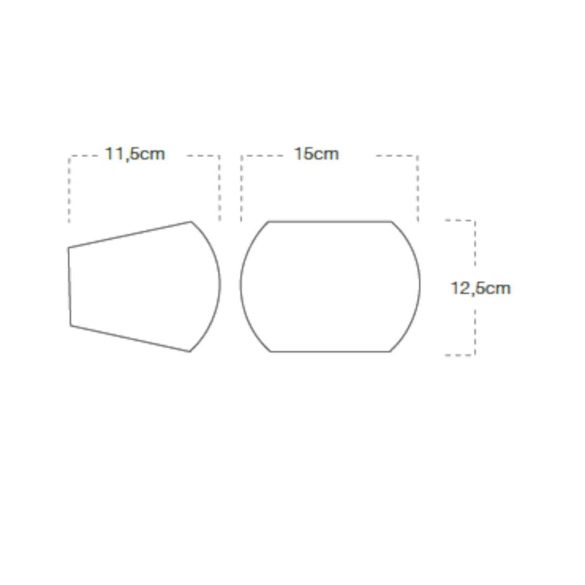 Applique gesso Lampadari Bartalini LLAB G9 LED biemissione verniciabile in Applique Lampadari Bartalini - Colle di Val d’Elsa, commercioVirtuoso.it