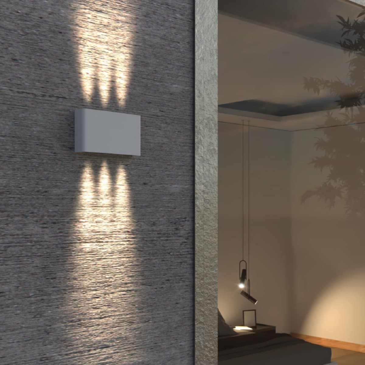 Applique led Lampadari Bartalini ENETA BIANCO IP65 termoplastica in Applique Lampadari Bartalini - Colle di Val d’Elsa, commercioVirtuoso.it
