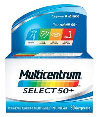 Multicentrum select 50 piu  30cpr in Multivitamine e minerali Clubfarma - Melilli, commercioVirtuoso.it
