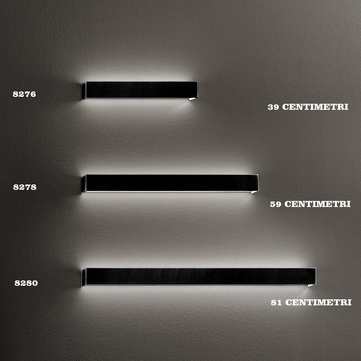 Applique led Perenz RUMMO 8280 LC 2400LM 3000K modulo led integrato biemissione metallo alluminio in Applique Lampadari Bartalini - Colle di Val d’Elsa, commercioVirtuoso.it