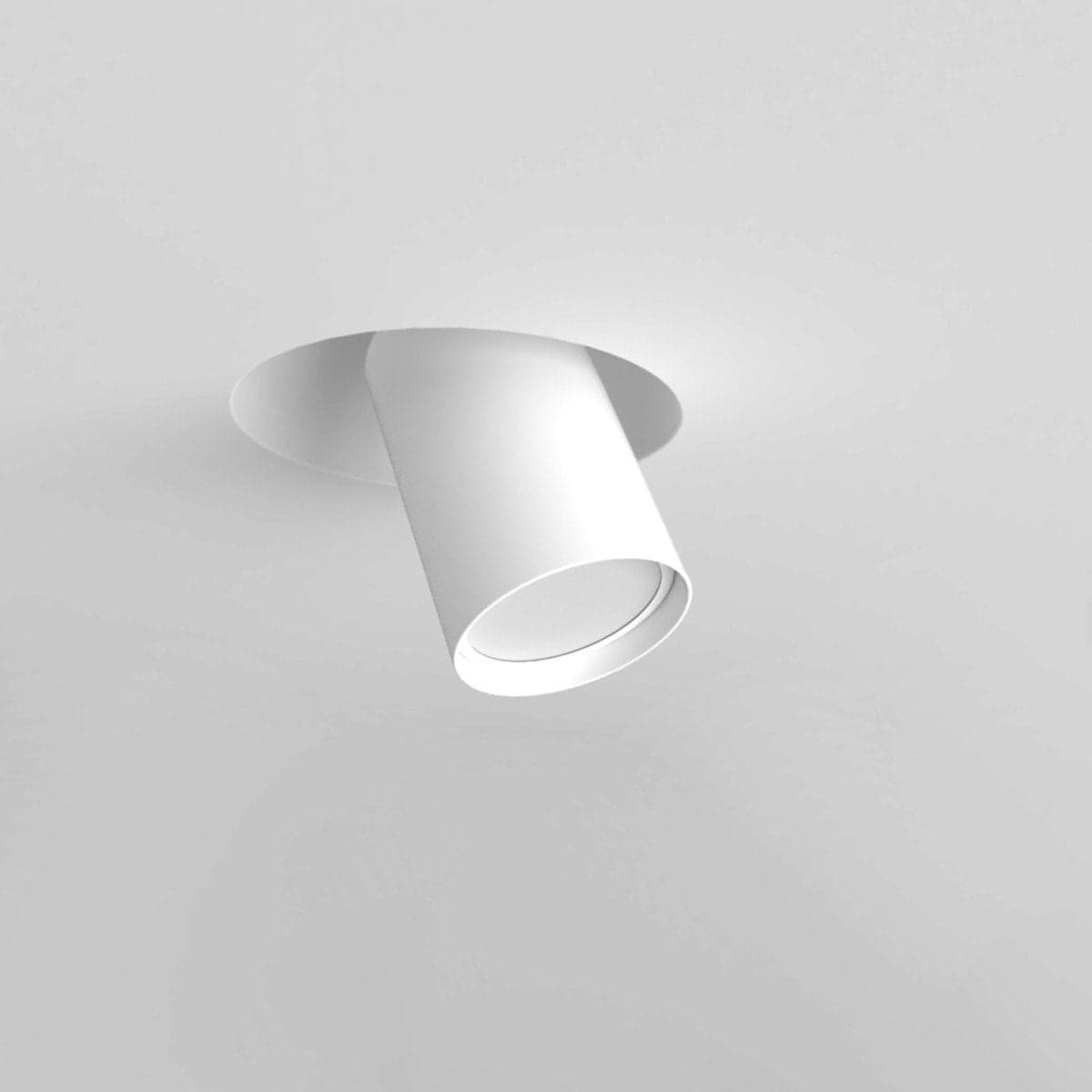 Faretto incasso Lampadari Bartalini ESIRNUS GU10 LED orientabile gesso metallo in Faretti da soffitto Lampadari Bartalini - Colle di Val d’Elsa, commercioVirtuoso.it