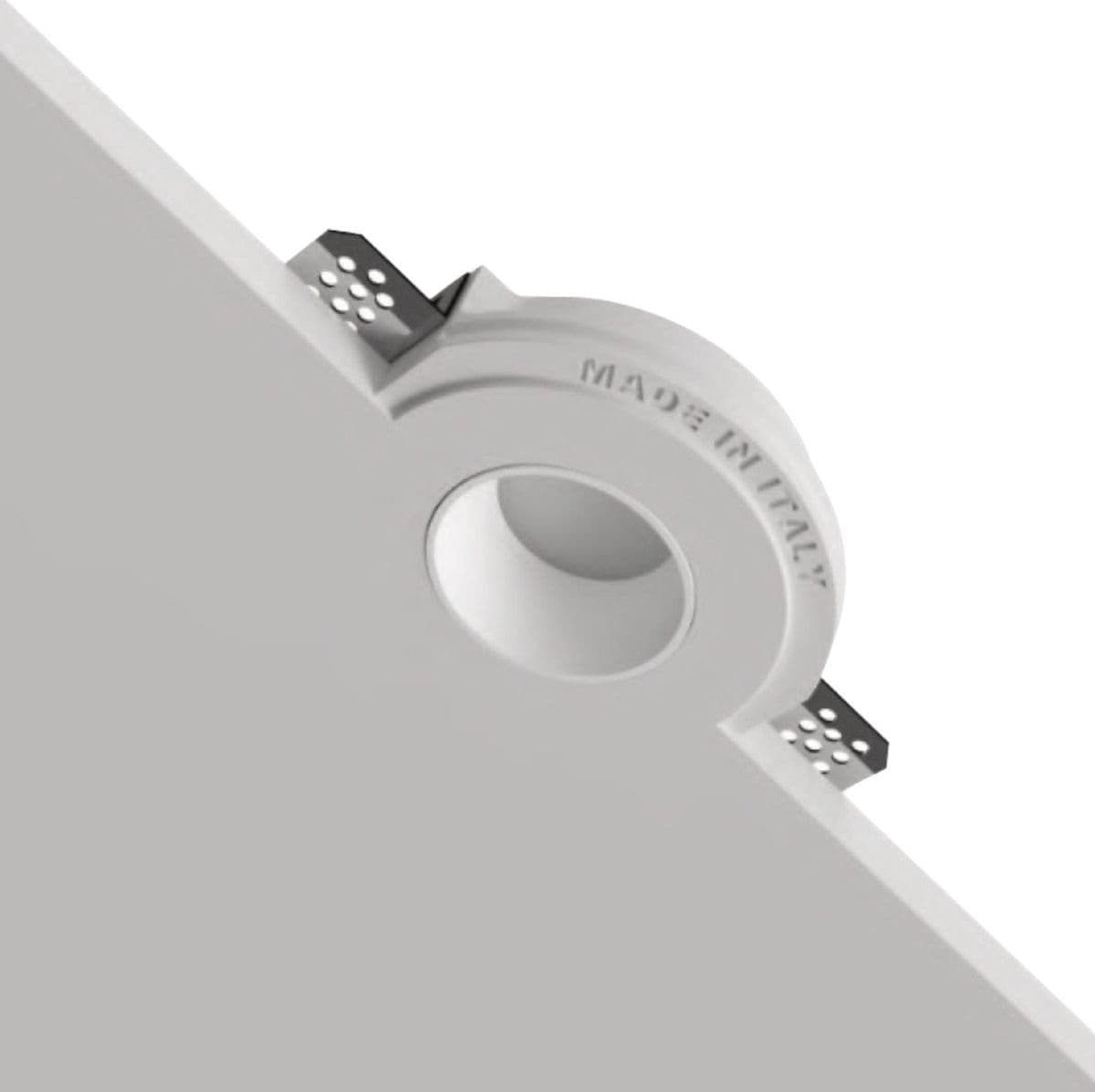 Faretto incasso Lampadari Bartalini SUNEV GU10 LED gesso metallo in Faretti da soffitto Lampadari Bartalini - Colle di Val d’Elsa, commercioVirtuoso.it