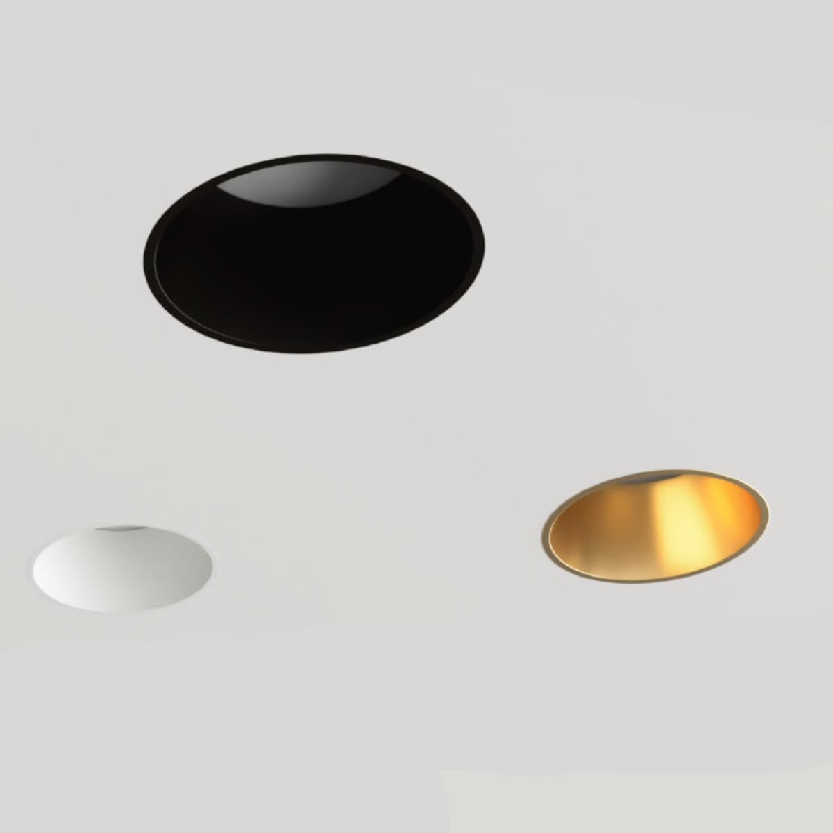 Faretto incasso Lampadari Bartalini SUNEV GU10 LED gesso metallo in Faretti da soffitto Lampadari Bartalini - Colle di Val d’Elsa, commercioVirtuoso.it