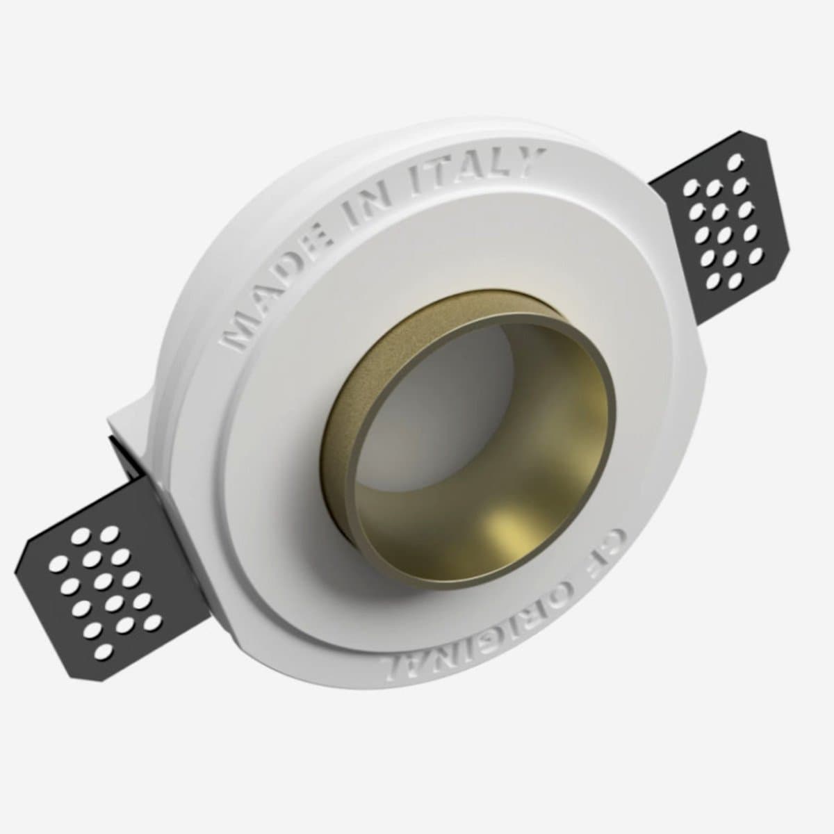 Faretto incasso Lampadari Bartalini NOIRB GU10 LED gesso metallo in Faretti da soffitto Lampadari Bartalini - Colle di Val d’Elsa, commercioVirtuoso.it