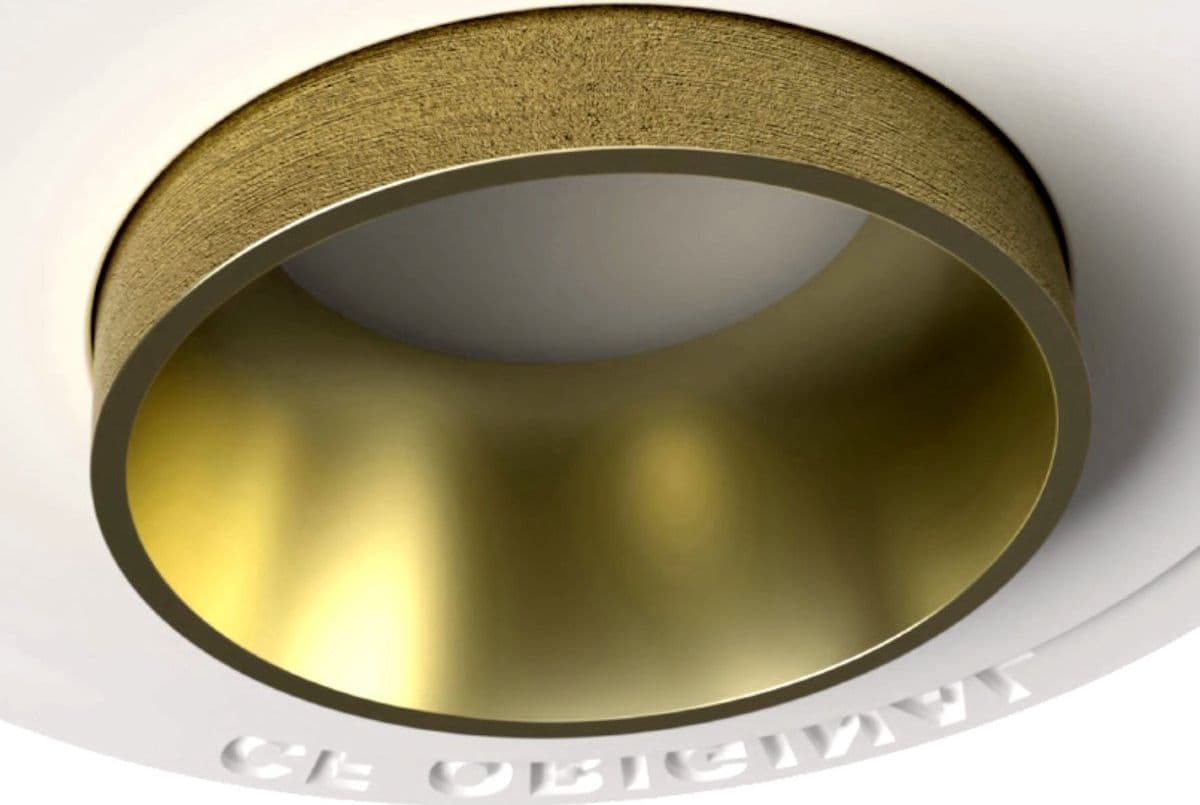 Faretto incasso Lampadari Bartalini NOIRB GU10 LED gesso metallo in Faretti da soffitto Lampadari Bartalini - Colle di Val d’Elsa, commercioVirtuoso.it