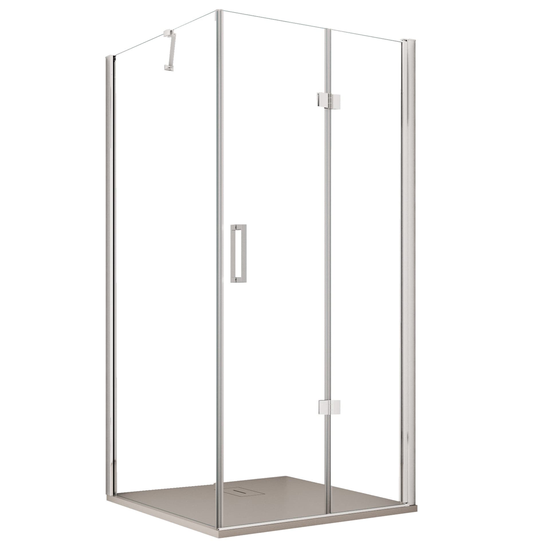 Porta Doccia 2 lati porta pieghevole e lato fisso H195cm 6mm REA in Box doccia Mondialshop - Parabiago, commercioVirtuoso.it