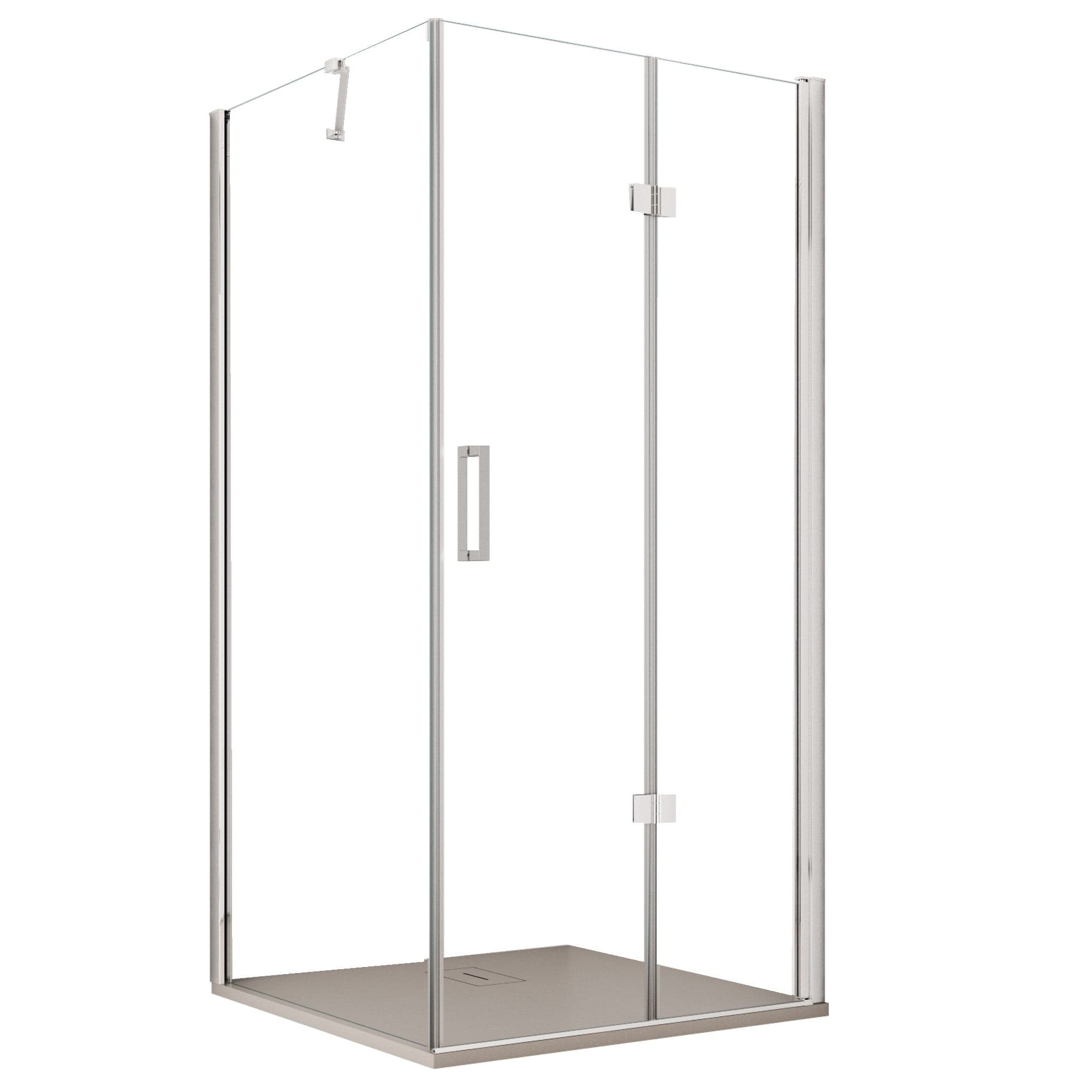 Porta Doccia 2 lati porta pieghevole e lato fisso H195cm 6mm REA in Box doccia Mondialshop - Parabiago, commercioVirtuoso.it