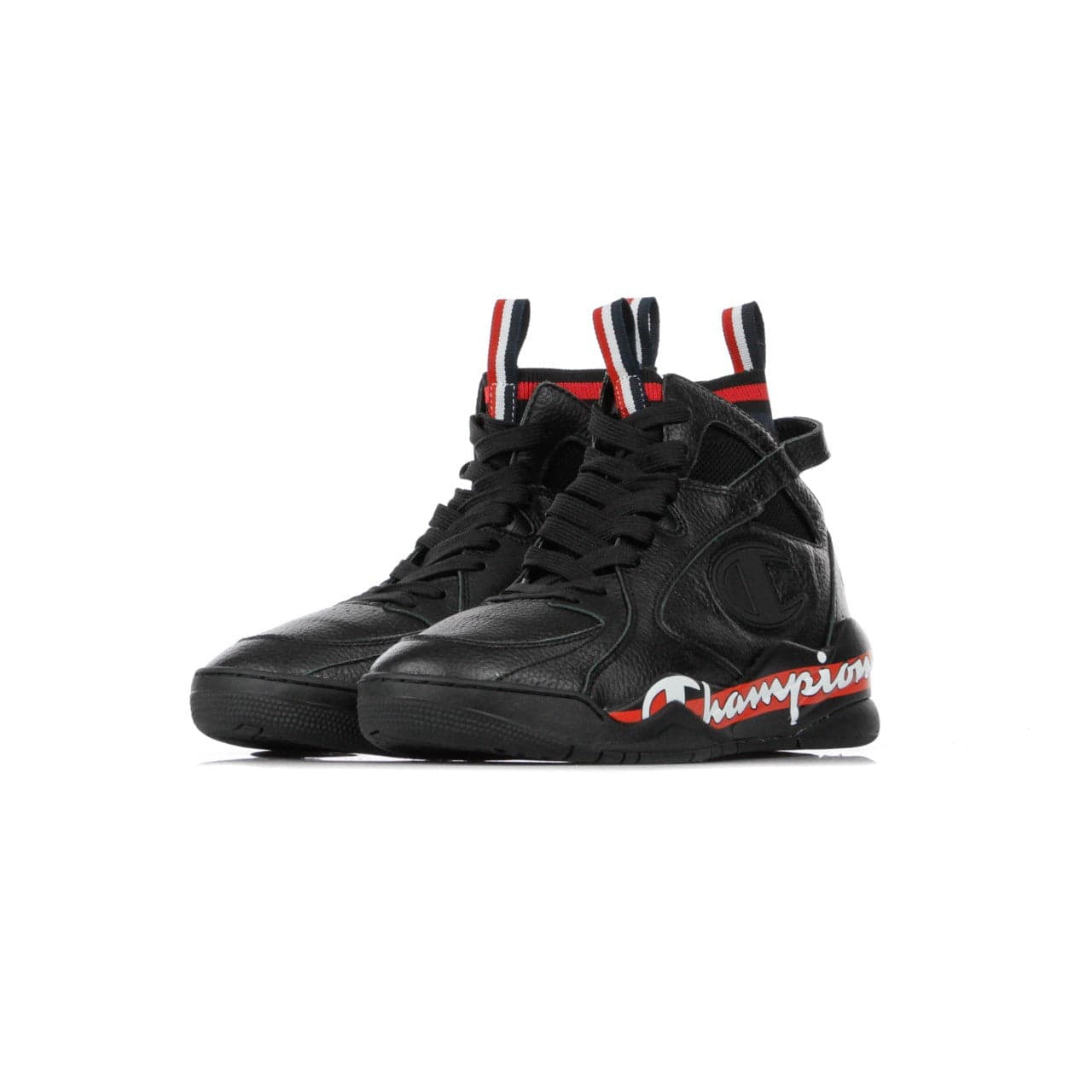 CHAMPION Scarpa Alta Uomo Zone 93 High Leather Black da uomo in Sneaker casual Drestige - Casamassima, commercioVirtuoso.it
