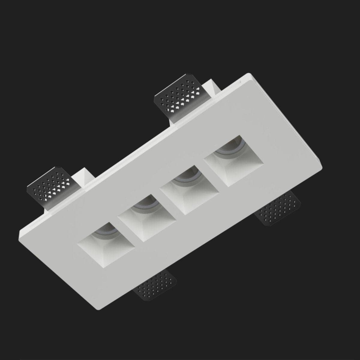 Faretto incasso Lampadari Bartalini ORETALIRDAUQ GU10 LED gesso verniciabile in Faretti da muro Lampadari Bartalini - Colle di Val d’Elsa, commercioVirtuoso.it