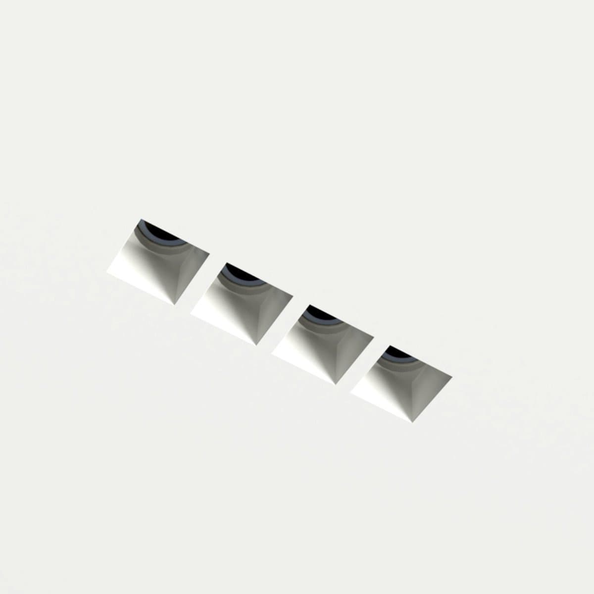 Faretto incasso Lampadari Bartalini ORETALIRDAUQ GU10 LED gesso verniciabile in Faretti da muro Lampadari Bartalini - Colle di Val d’Elsa, commercioVirtuoso.it