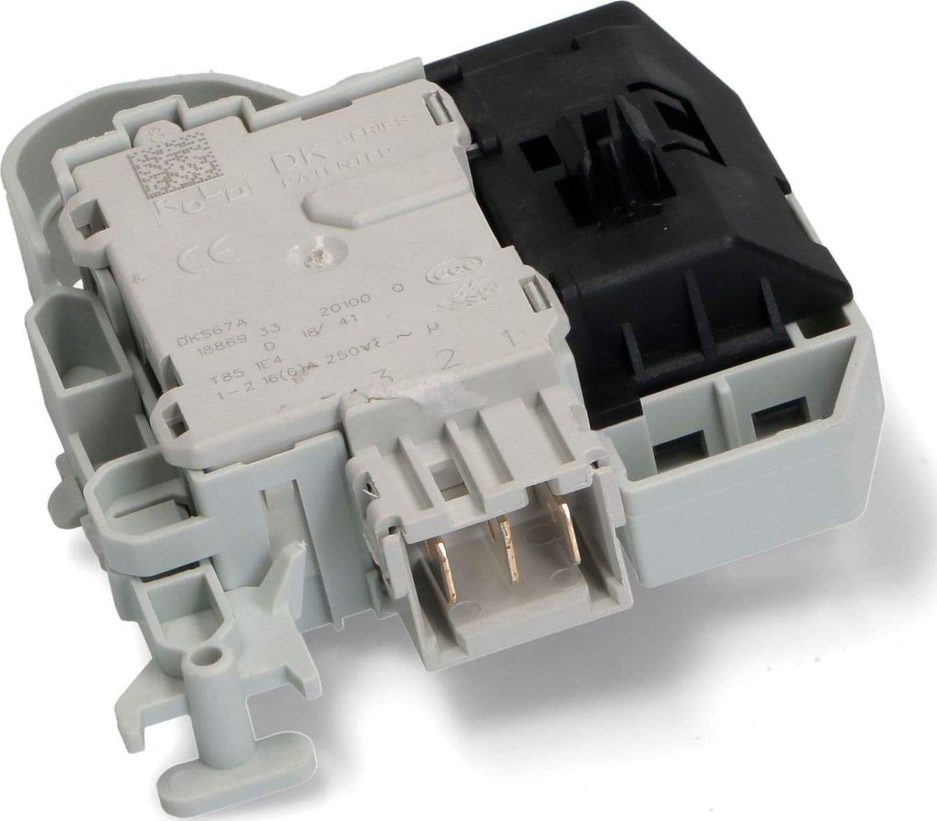 ELETTROSERRATURA 3 CONTATTI PORTA LAVATRICE BOSCH SIEMENS 00638259 00623782 in prodotto EuroStore07 - Alatri, commercioVirtuoso.it