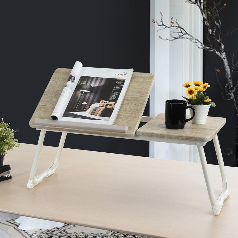 Tavolino Pieghevole Vassoio da Letto e Divano Porta PC con regolazione 65x30cm in Vassoi di appoggio Danyx - Casoria, commercioVirtuoso.it