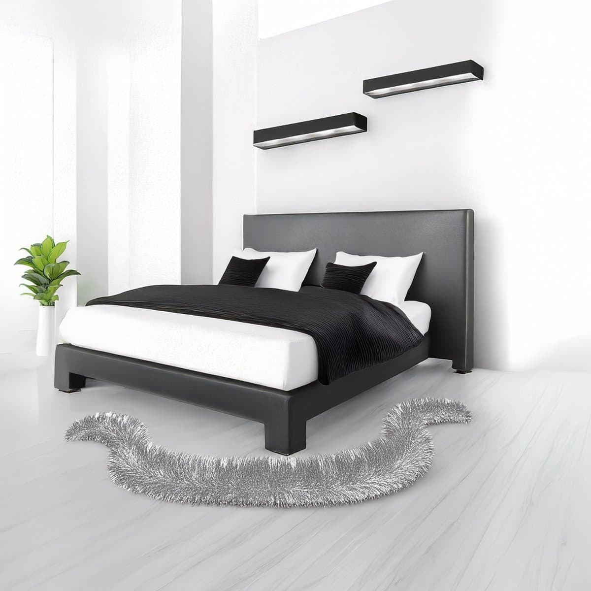 Applique moderno Top Light BIOS 1213 55 DM LED SWITCH 2640LM alluminio illuminazione modulo integrato in Applique Lampadari Bartalini - Colle di Val d’Elsa, commercioVirtuoso.it