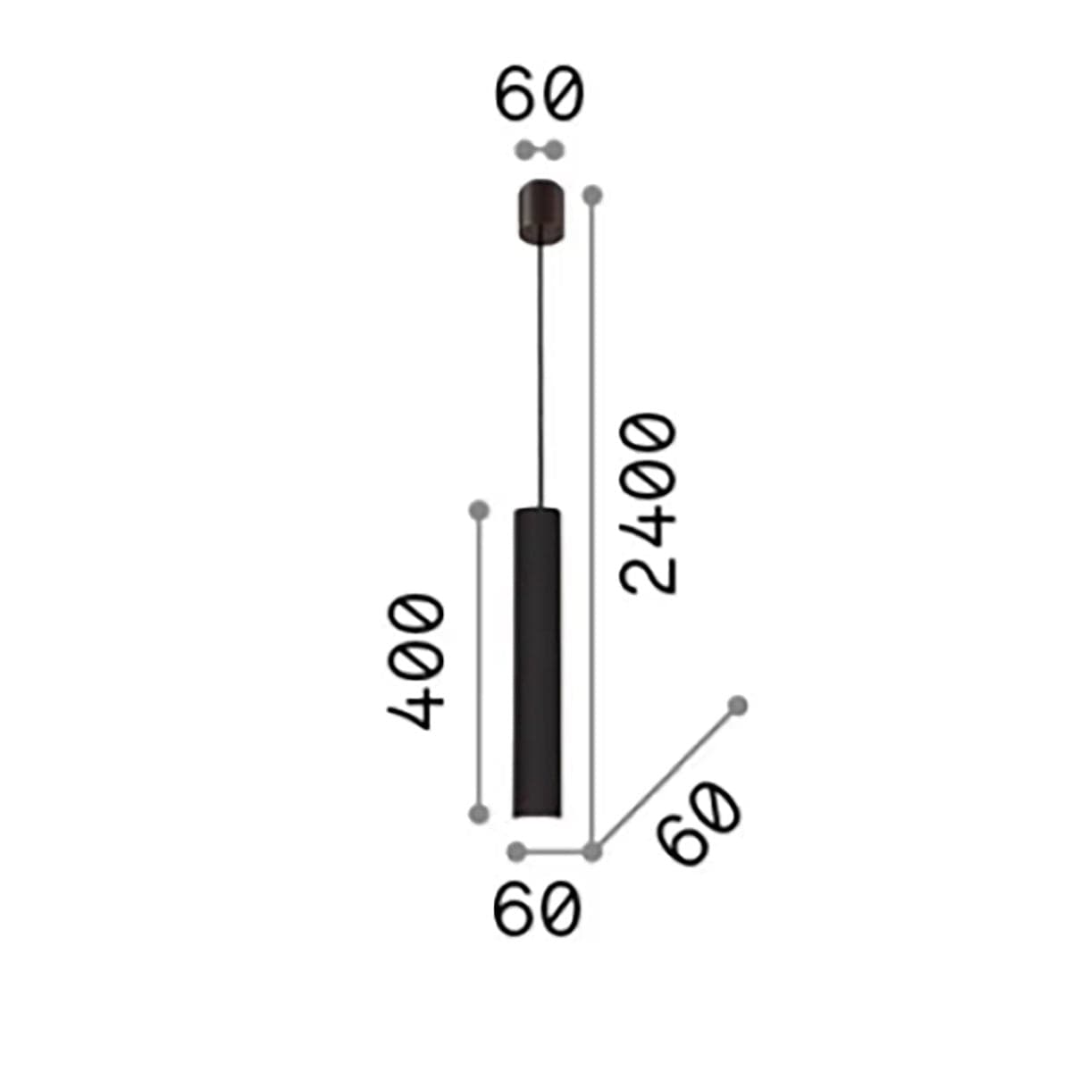 Lampadario classico Ideal Lux LOOK SP1 D06 259239 GU10 LED metallo cilindro ottone in Lampadari Lampadari Bartalini - Colle di Val d’Elsa, commercioVirtuoso.it