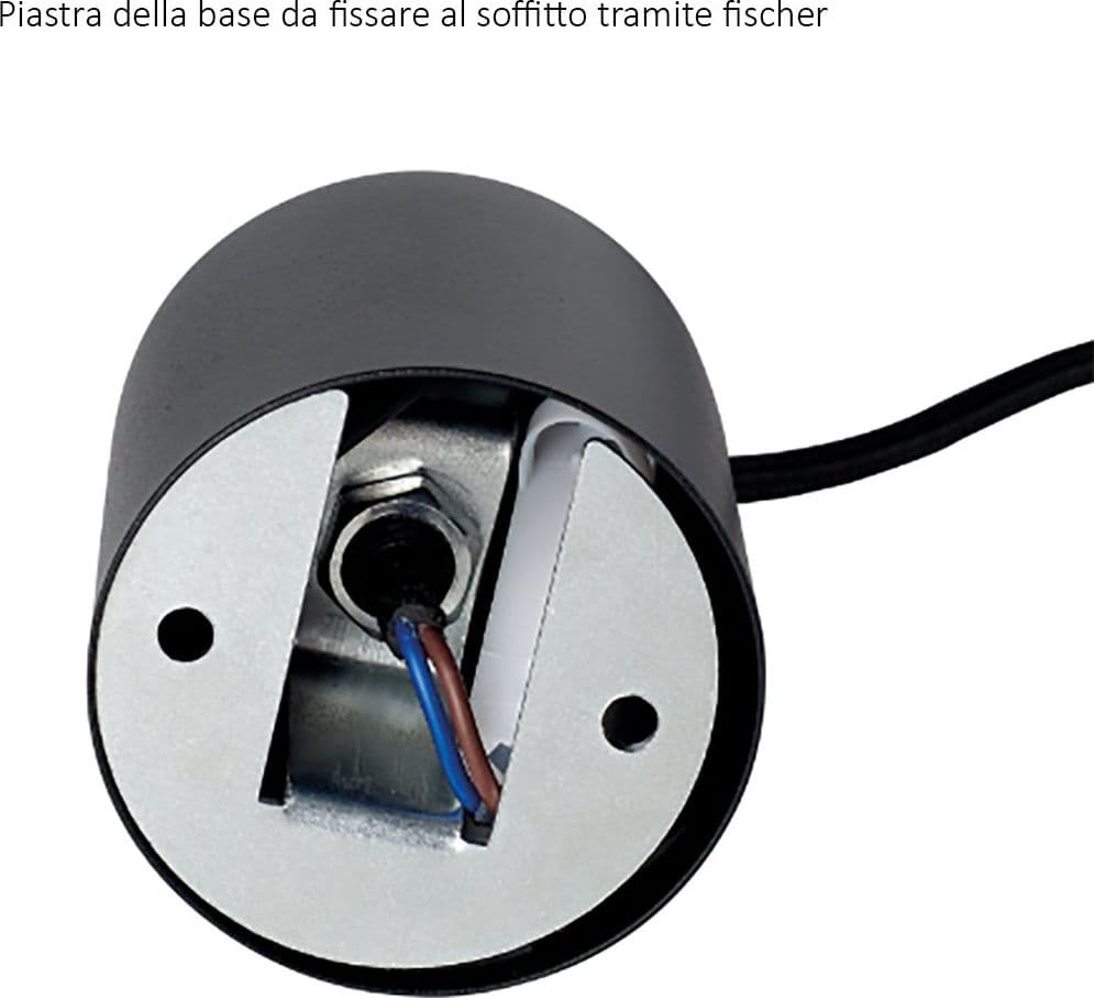 Lampadario classico Ideal Lux LOOK SP1 D06 259239 GU10 LED metallo cilindro ottone in Lampadari Lampadari Bartalini - Colle di Val d’Elsa, commercioVirtuoso.it