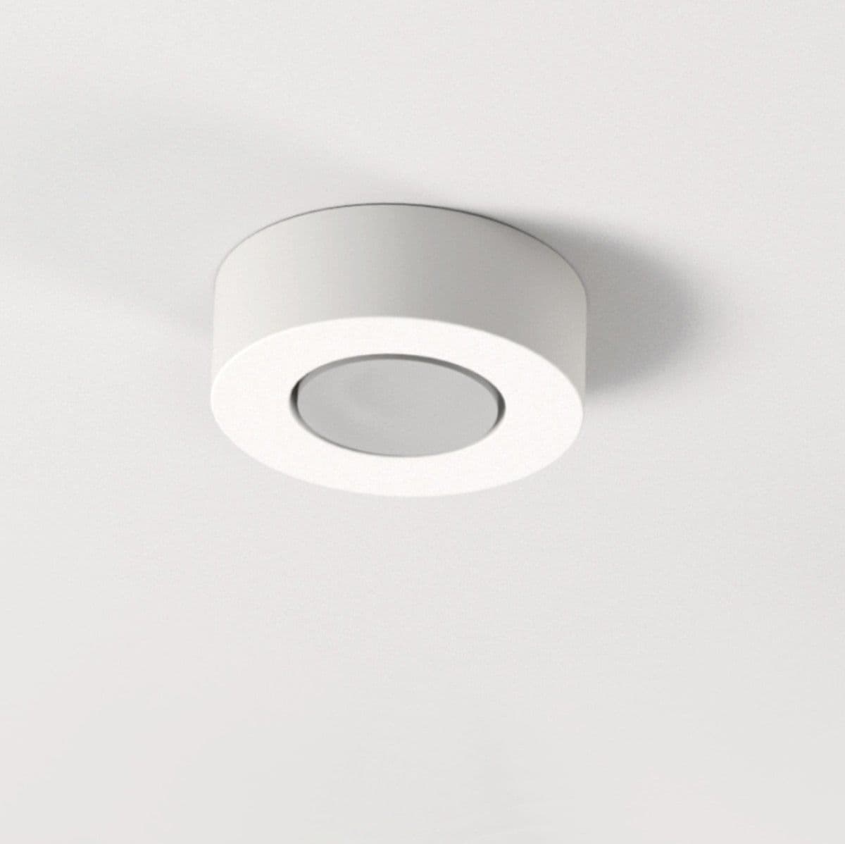 Plafoniera gesso Lampadari Bartalini SGGE 1 GX53 LED IP54 verniciabile moderno in Plafoniere Lampadari Bartalini - Colle di Val d’Elsa, commercioVirtuoso.it