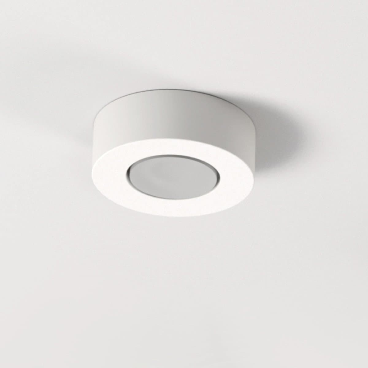 Plafoniera gesso Lampadari Bartalini SGGE 1 GX53 LED IP54 verniciabile moderno in Plafoniere Lampadari Bartalini - Colle di Val d’Elsa, commercioVirtuoso.it