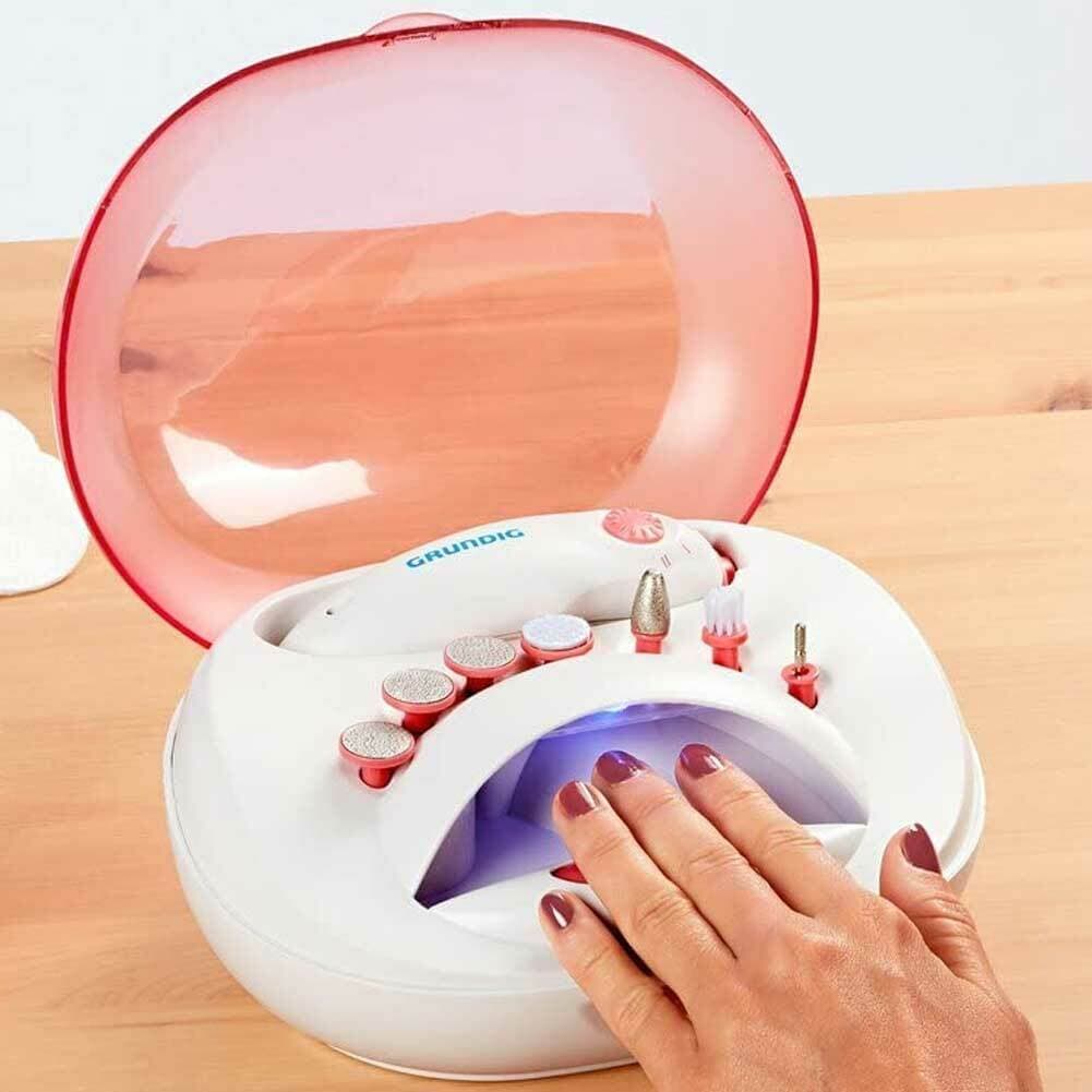 Set Fresa Lima Elettrica Manicure Pedicure + Asciuga Smalto Unghie a Batteria in Frese per unghie Danyx - Casoria, commercioVirtuoso.it