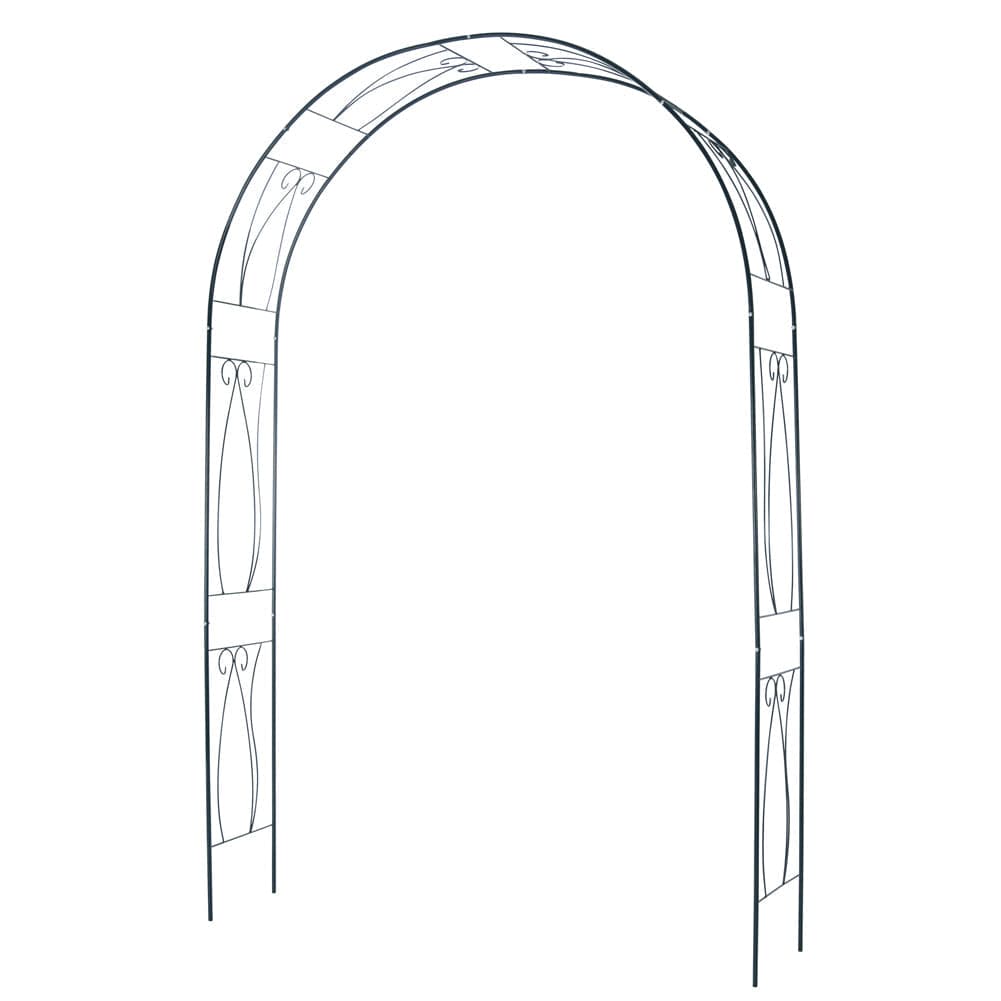 Arco in Ferro da Giardino per Piante Rampicanti Decorazione Terrazzo 153x233 cm in Pergolati Danyx - Casoria, commercioVirtuoso.it