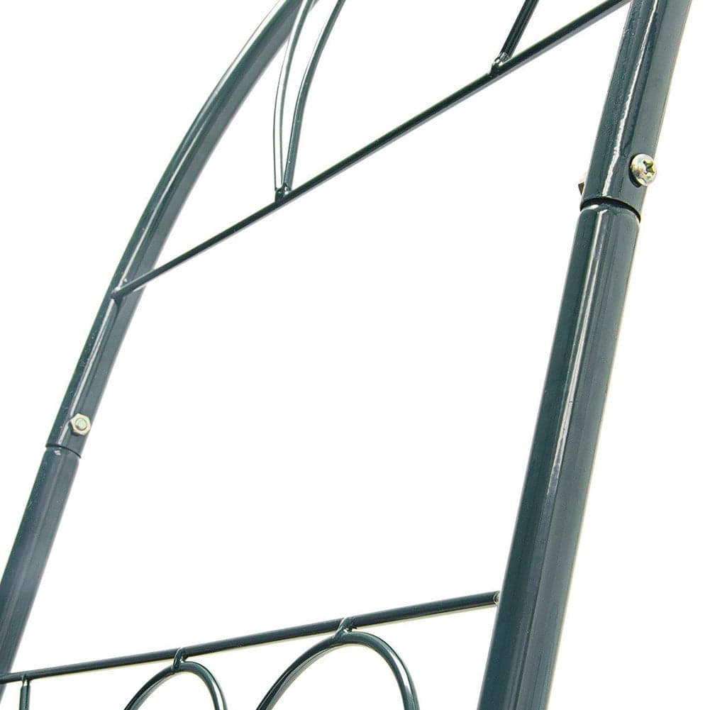 Arco in Ferro da Giardino per Piante Rampicanti Decorazione Terrazzo 153x233 cm in Pergolati Danyx - Casoria, commercioVirtuoso.it