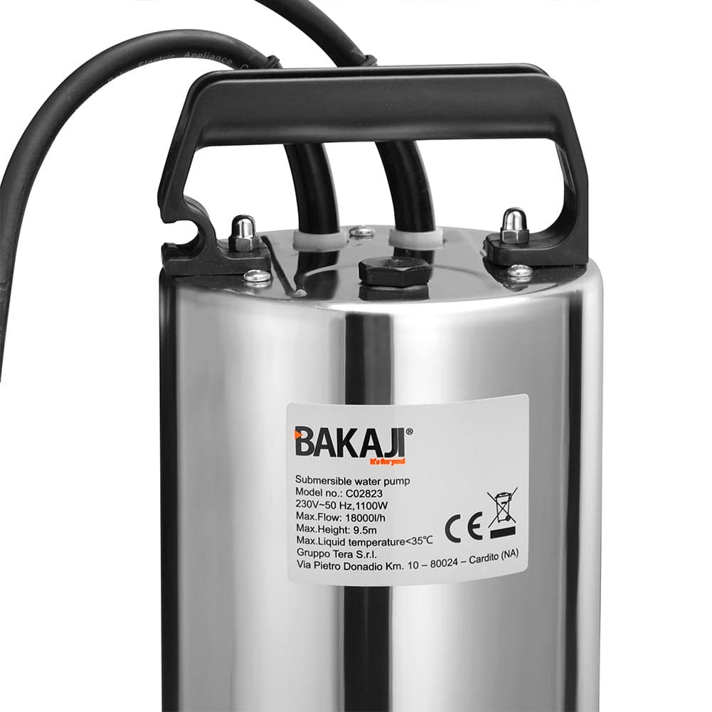 Pompa Immersione Sommersa Acque Scure Sporche 1100W 18000 L/H cavo 10mt in Pompe sommerse Danyx - Casoria, commercioVirtuoso.it
