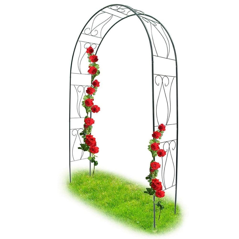 Arco in Ferro da Giardino per Piante Rampicanti Decorazione Terrazzo 153x233 cm in Pergolati Danyx - Casoria, commercioVirtuoso.it