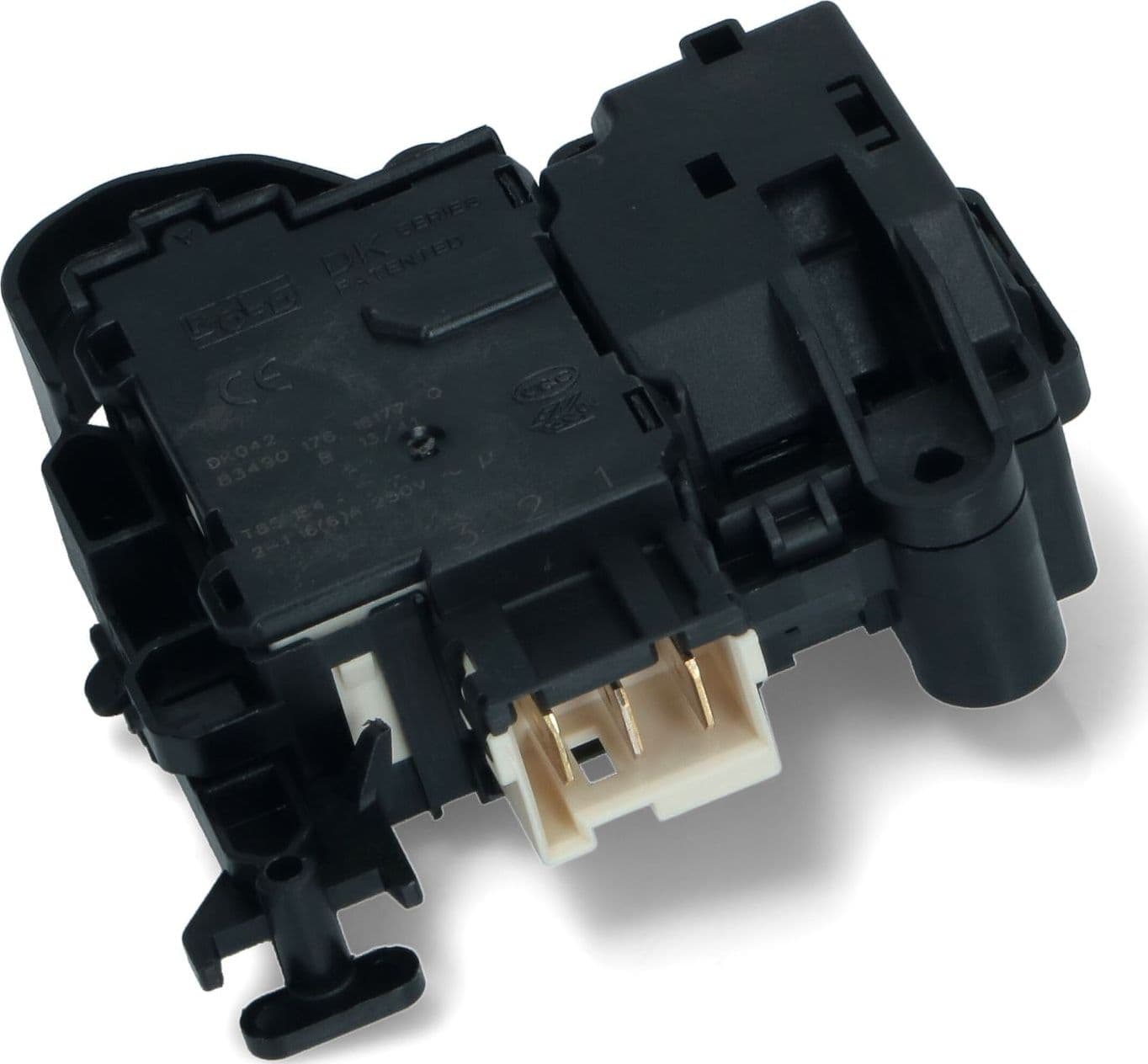 BLOCCOPORTA SICUREZZA SPORTELLO OBLÒ LAVATRICE HAIER CANDY 49046284 0024000128A in prodotto EuroStore07 - Alatri, commercioVirtuoso.it