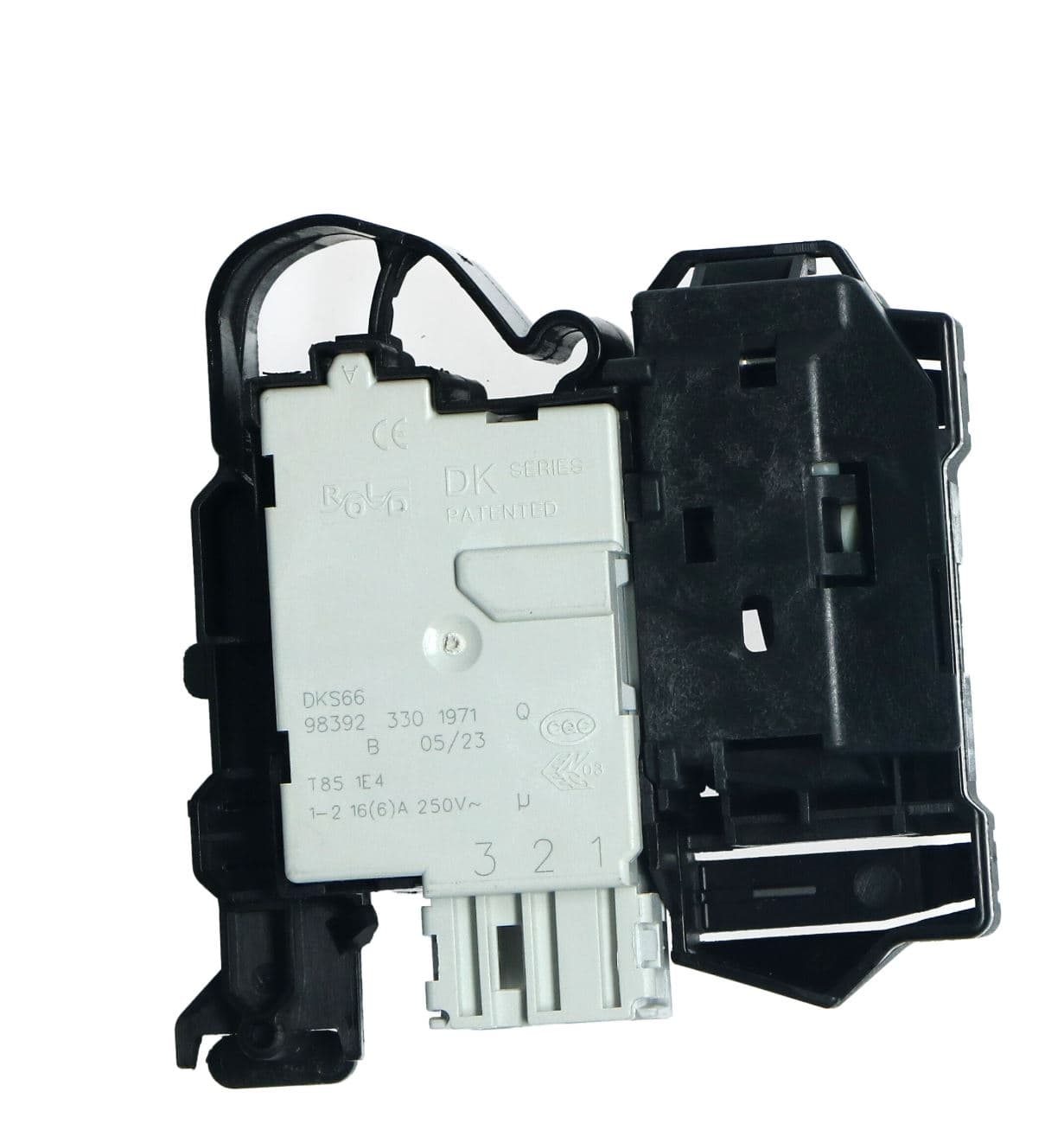 ELETTROSERRATURA BLOCCOPORTA LAVATRICE WHIRLPOOL 481010602648 INDESIT C00375005 in prodotto EuroStore07 - Alatri, commercioVirtuoso.it
