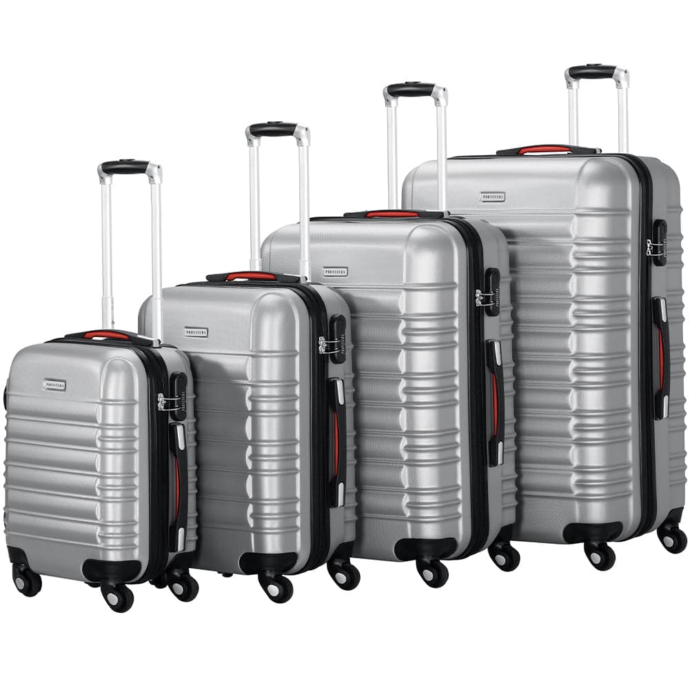 Set 4 Valigie Rigide Ruote Easy roll, Bagaglio mano e viaggio, Trolley Resistente in Bagaglio a mano Danyx - Casoria, commercioVirtuoso.it