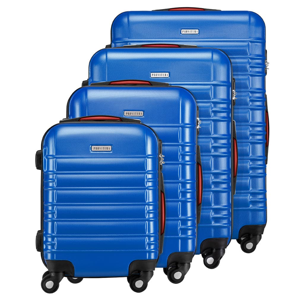 Set 4 Valigie Rigide Ruote Easy roll, Bagaglio mano e viaggio, Trolley Resistente in Bagaglio a mano Danyx - Casoria, commercioVirtuoso.it