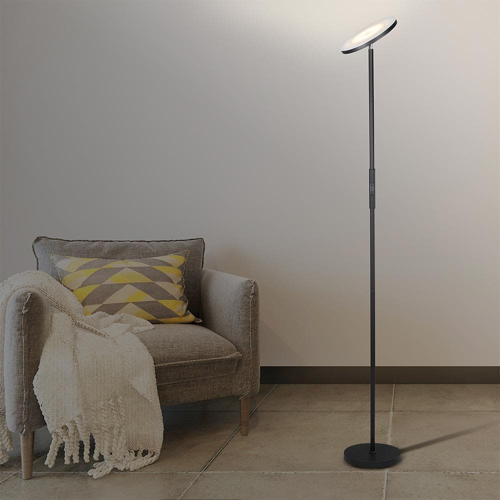 Lampada Piantana Led Dimmerabile 20W 1600LM Telecomando e Luce Regolabile H175cm in Lampade da terra Danyx - Casoria, commercioVirtuoso.it
