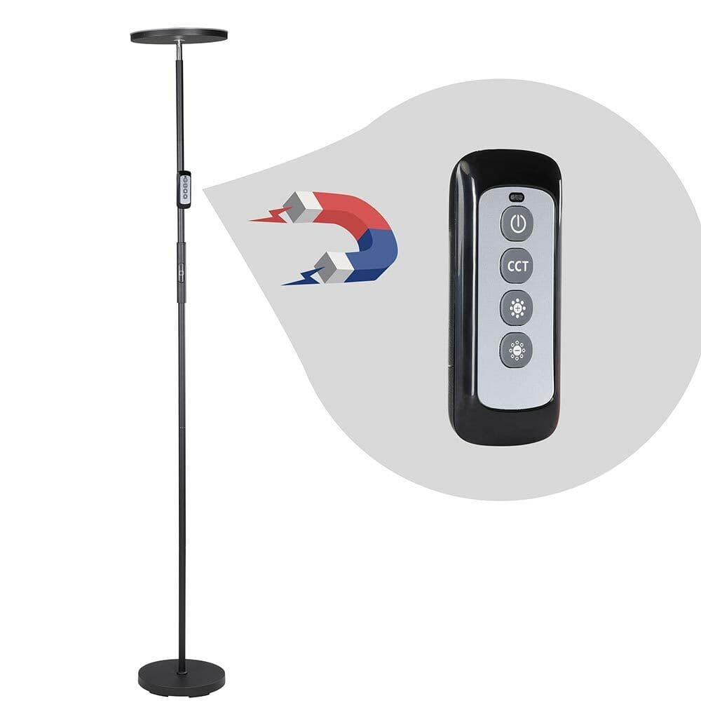 Lampada Piantana Led Dimmerabile 30W 2500LM Telecomando e Luce Regolabile H175cm in Lampade da terra Danyx - Casoria, commercioVirtuoso.it