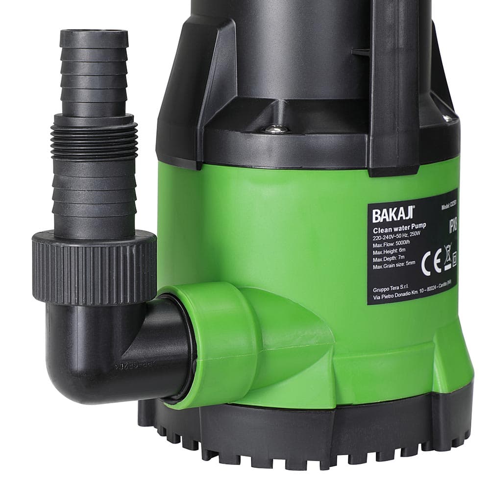 Pompa Sommersa 250W Acque Chiare 5000L/h Cavo 10MT in Pompe sommerse Danyx - Casoria, commercioVirtuoso.it