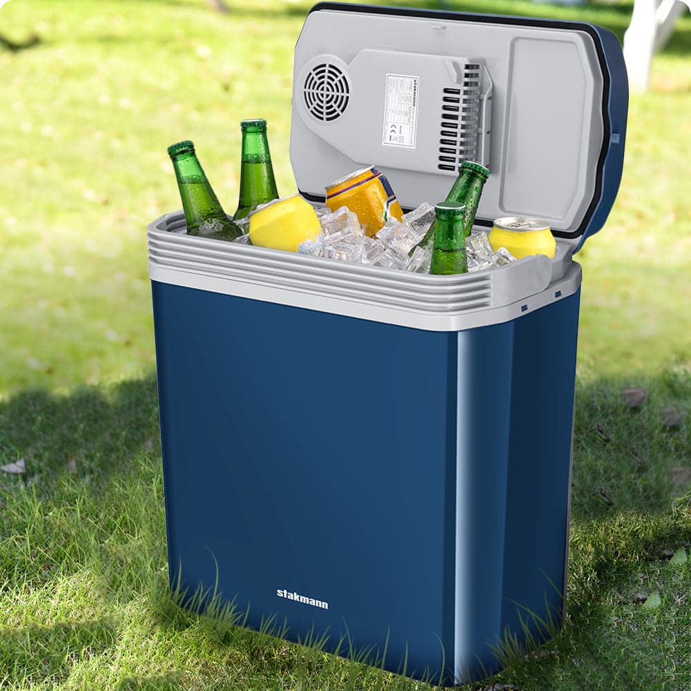 Frigorifero Elettrico Portatile 24LT Caldo Freddo 12v 230v Auto Camper Casa Blu in Frigoriferi Danyx - Casoria, commercioVirtuoso.it