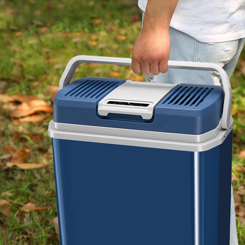Frigorifero Elettrico Portatile 24LT Caldo Freddo 12v 230v Auto Camper Casa Blu in Frigoriferi Danyx - Casoria, commercioVirtuoso.it