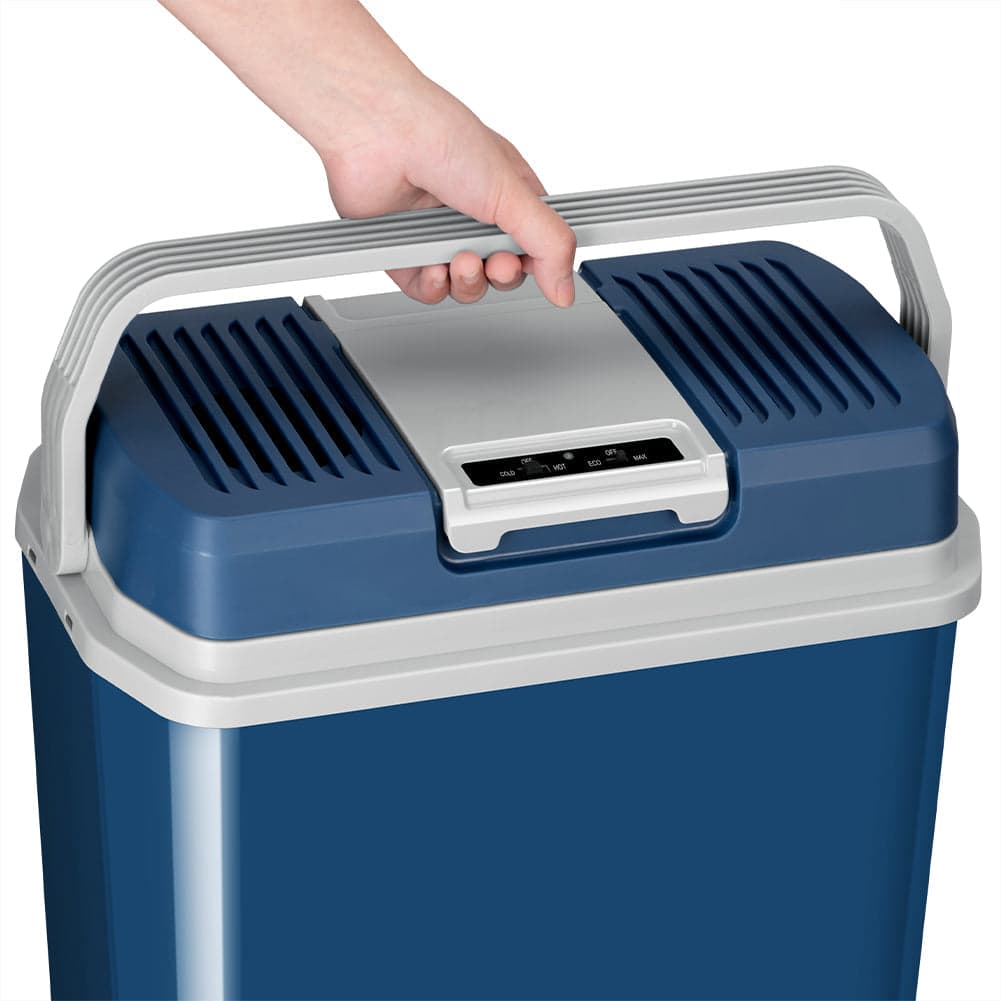 Frigorifero Elettrico Portatile 24LT Caldo Freddo 12v 230v Auto Camper Casa Blu in Frigoriferi Danyx - Casoria, commercioVirtuoso.it