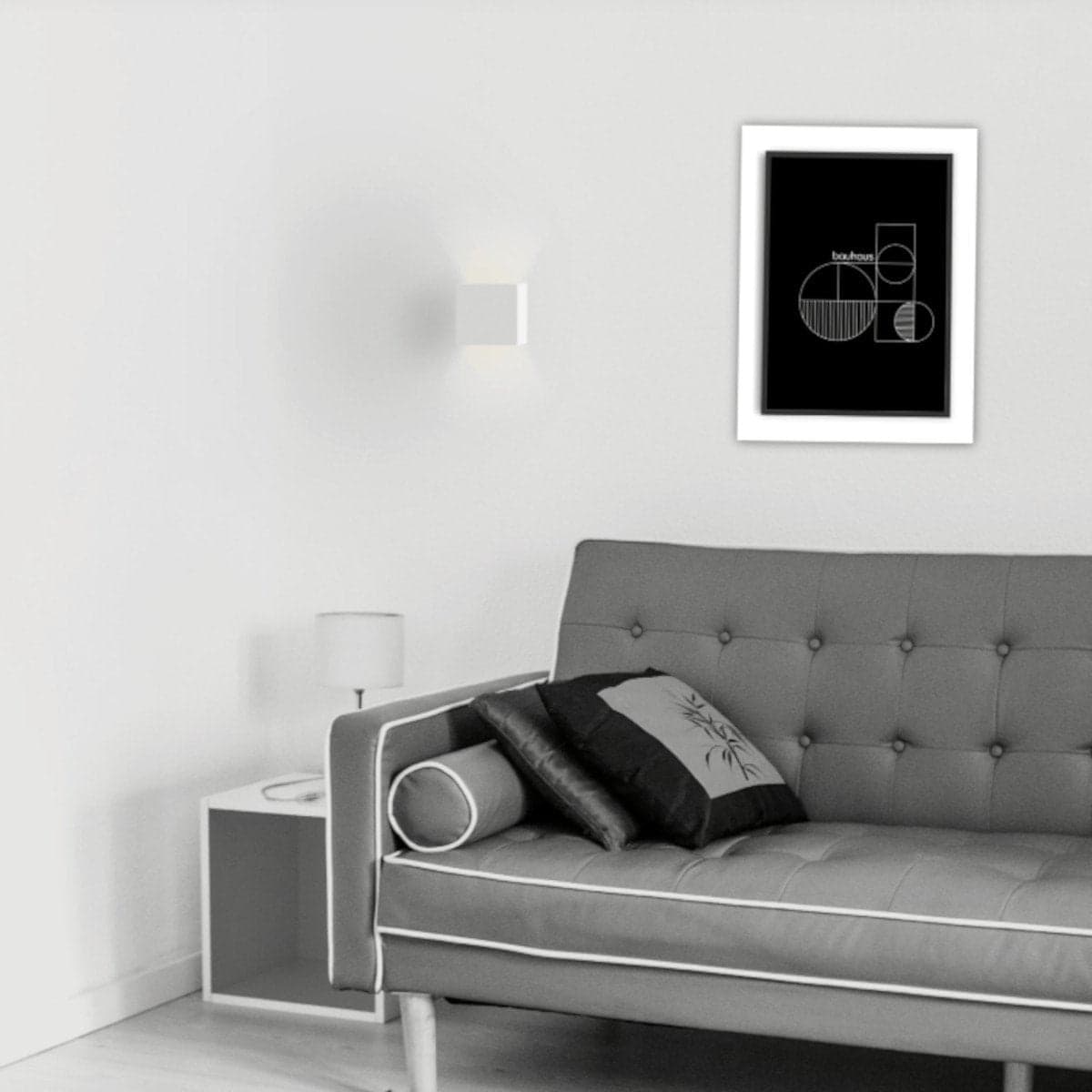 Applique gesso Lampadari Bartalini ULAFEC G9 LED verniciabile biemissione in Applique Lampadari Bartalini - Colle di Val d’Elsa, commercioVirtuoso.it