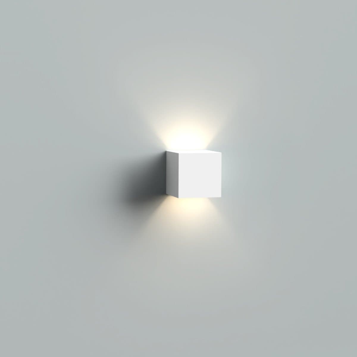 Applique gesso Lampadari Bartalini ULAFEC G9 LED verniciabile biemissione in Applique Lampadari Bartalini - Colle di Val d’Elsa, commercioVirtuoso.it