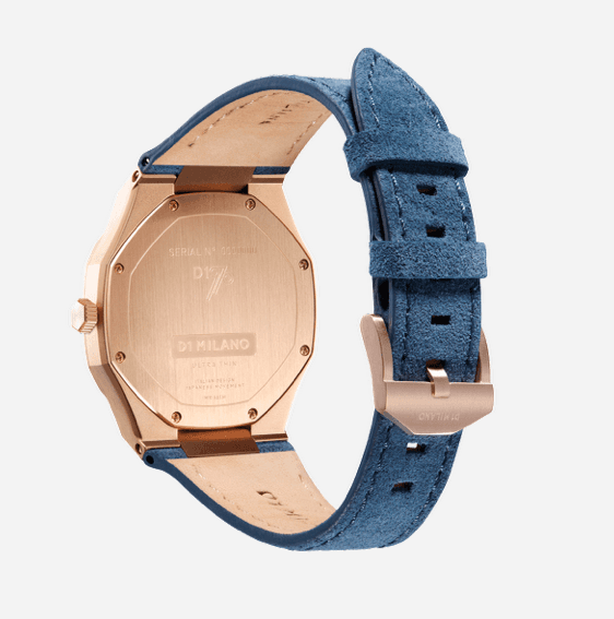 D1 MILANO -OROLOGIO ULTRA THIN SUEDE LEATHER  FRECCIA in Orologi da polso Alba Gioielli - Casoria, commercioVirtuoso.it