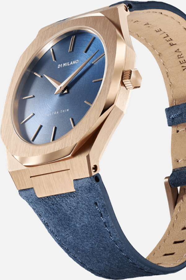 D1 MILANO -OROLOGIO ULTRA THIN SUEDE LEATHER  FRECCIA in Orologi da polso Alba Gioielli - Casoria, commercioVirtuoso.it