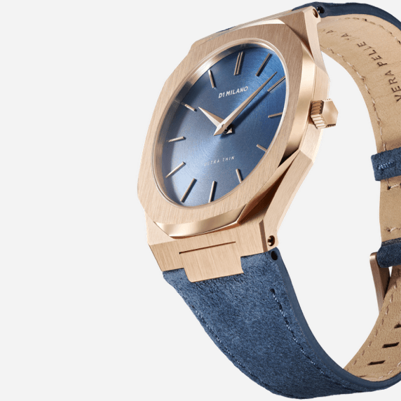 D1 MILANO -OROLOGIO ULTRA THIN SUEDE LEATHER  FRECCIA in Orologi da polso Alba Gioielli - Casoria, commercioVirtuoso.it