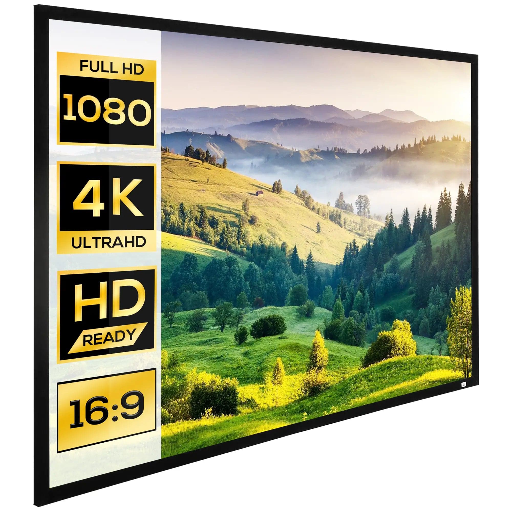 Telo Proiettore 100Pollici Schermo Proiezione a Muro Compatibile LED e LCD 16:9 4:3 in Schermi di proiezione Danyx - Casoria, commercioVirtuoso.it