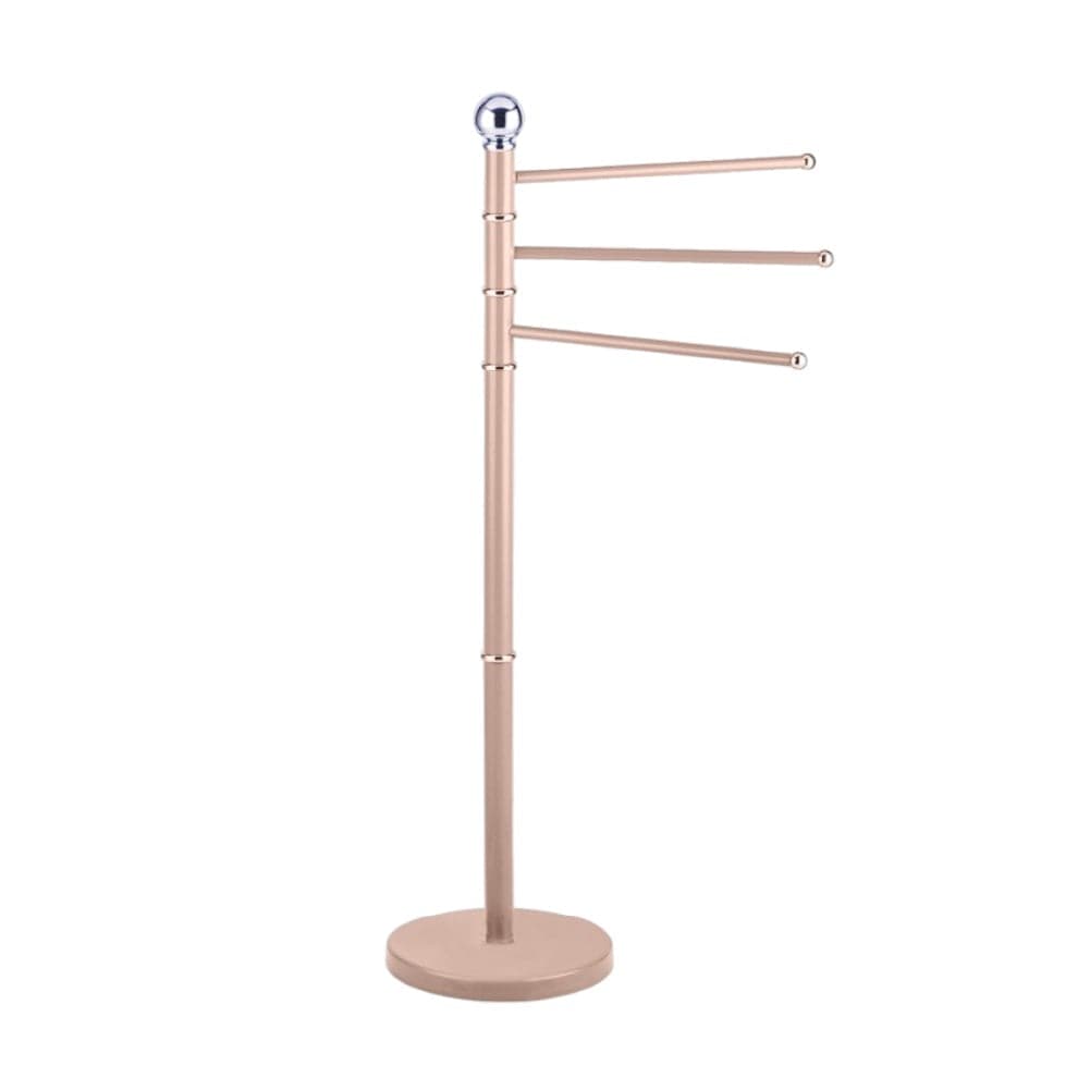 Piantane da Bagno Porta Asciugamani Acciaio Smaltato 3 Braccia Rosa Chiaro in Portasciugamani da parete Danyx - Casoria, commercioVirtuoso.it