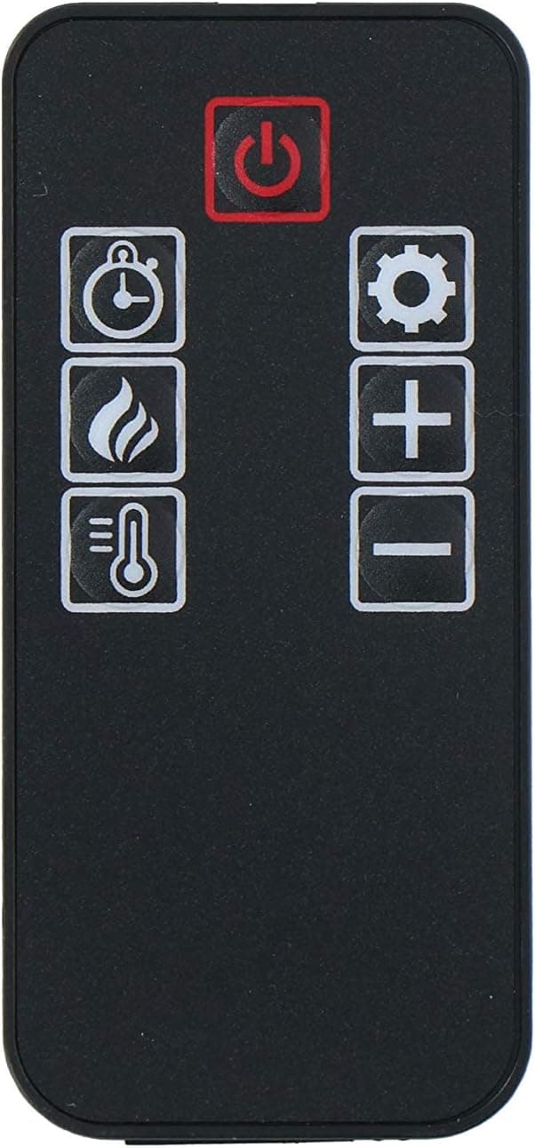Camino Elettrico Effetto Fuoco 30 Led Telecomando 1800-2000W Timer 105x12 H48cm in Caminetti elettrici Danyx - Casoria, commercioVirtuoso.it