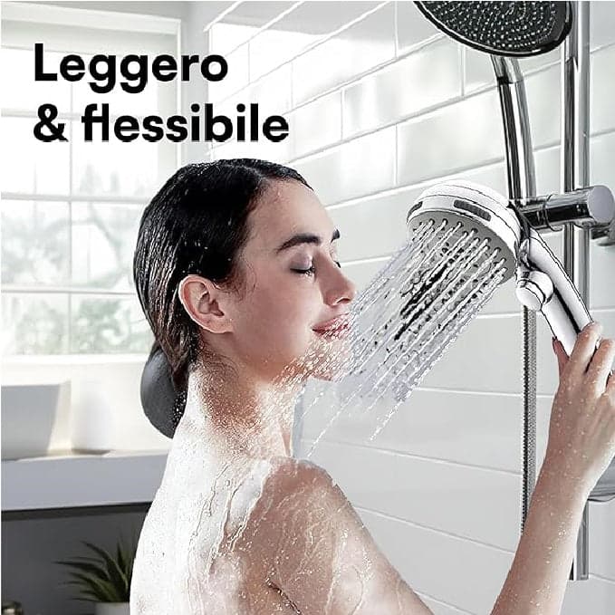Tubo Doccia Flessibile 2mt Ricambio Universale per Doccia 1/2 Pollice Acciaio Inox in Flessibili doccia Danyx - Casoria, commercioVirtuoso.it