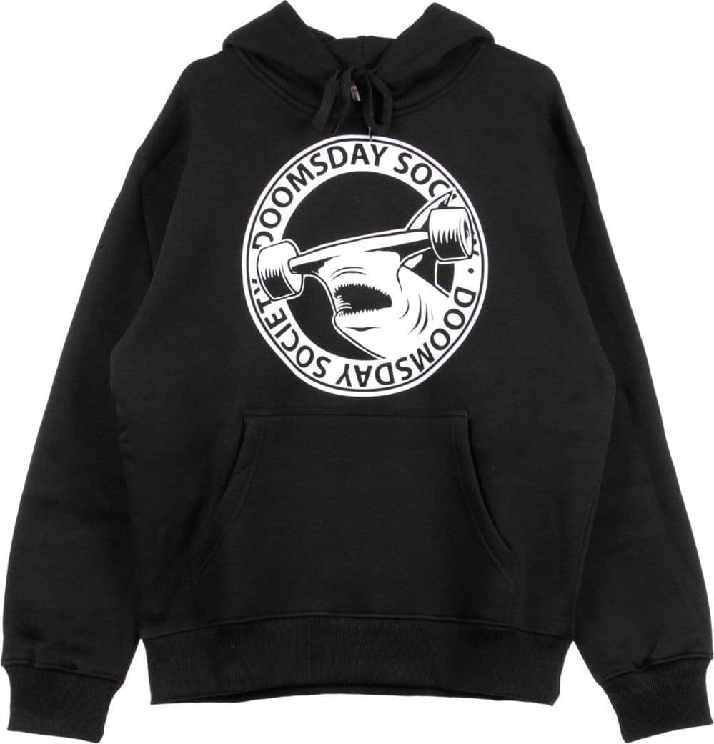 DOOMSDAY Felpa Cappuccio Uomo Hammerhead Black/white da uomo in Felpe con cappuccio Drestige - Casamassima, commercioVirtuoso.it