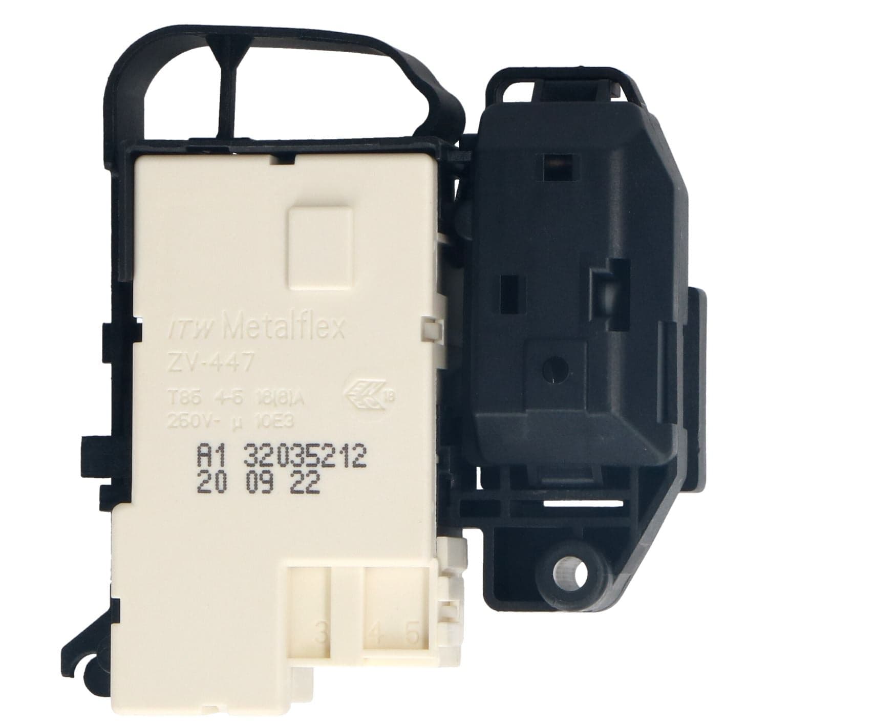 ELETTROSERRATURA BLOCCOPORTA LAVATRICE VESTEL (32024045, 32035212) ZV447A1 in prodotto EuroStore07 - Alatri, commercioVirtuoso.it