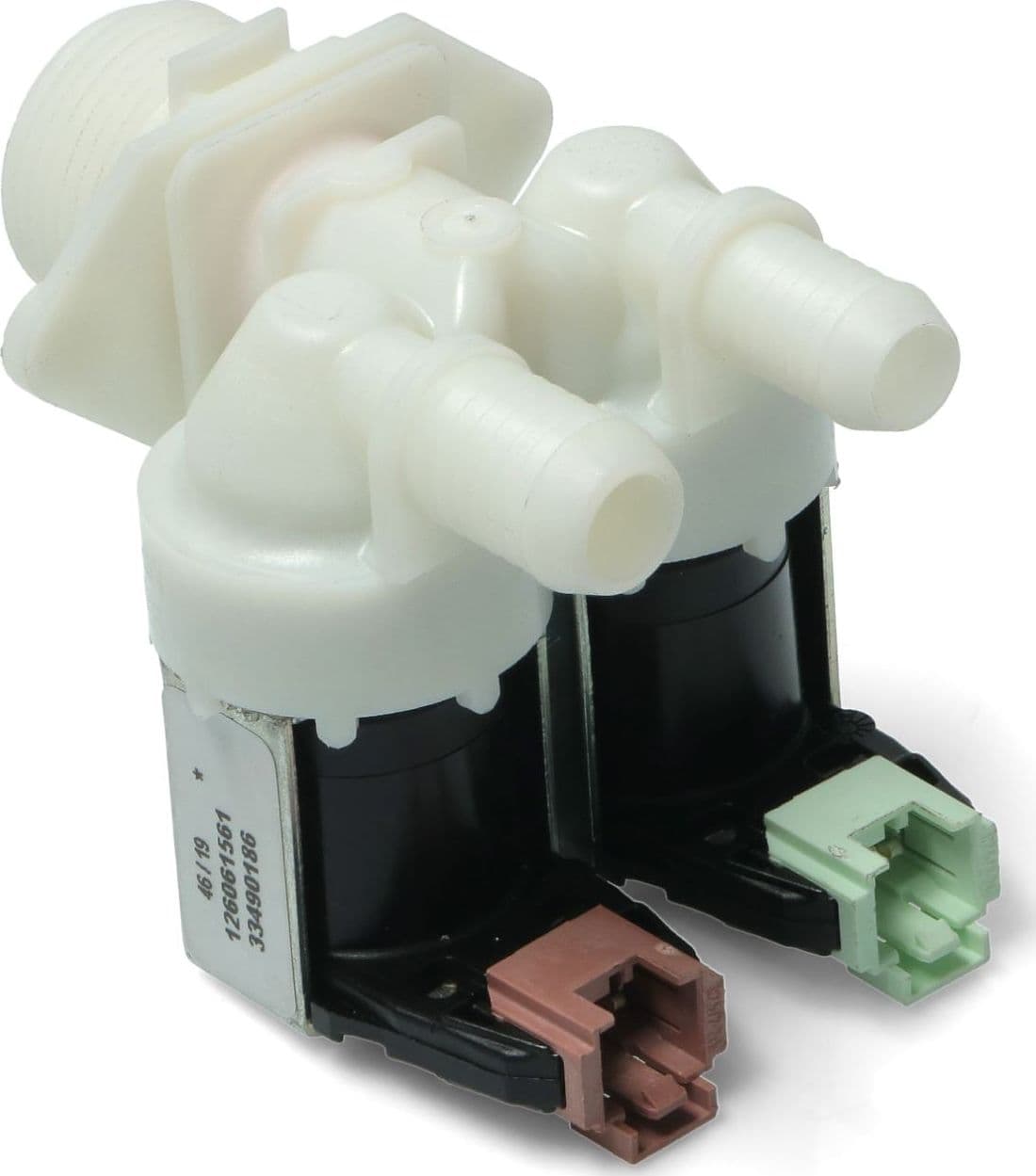 ELETTROVALVOLA 2 VIE 180° LAVATRICE ELECTROLUX 126061561 - 132518600 - 379226210 in prodotto EuroStore07 - Alatri, commercioVirtuoso.it