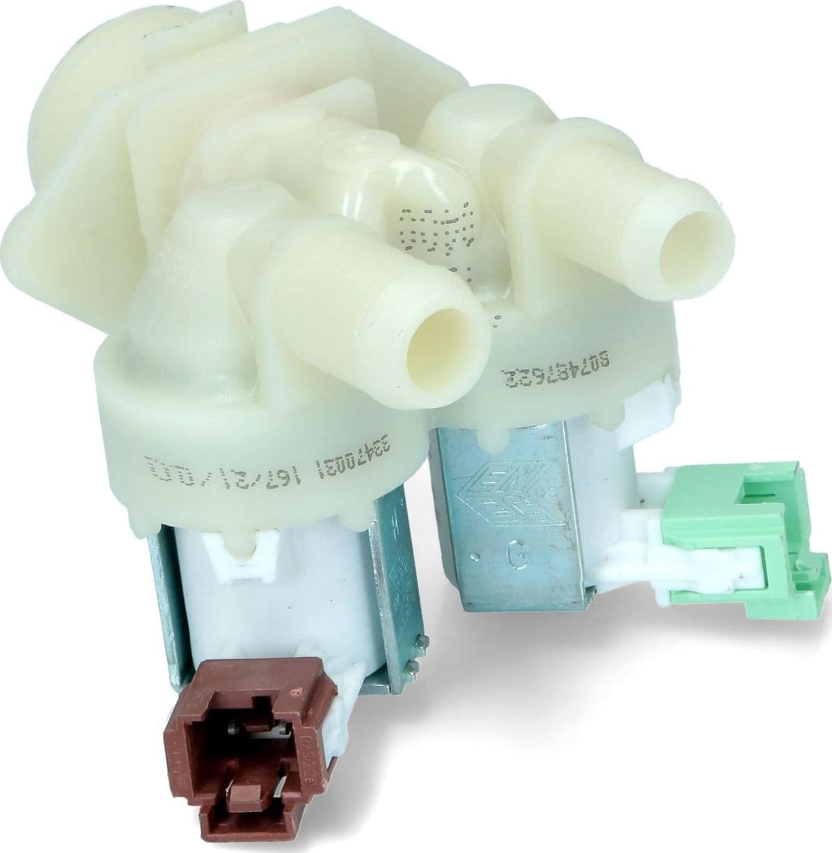 ELETTROVALVOLA 2 VIE 180° LAVATRICE ELECTROLUX (3792262101, 3793251103, in prodotto EuroStore07 - Alatri, commercioVirtuoso.it