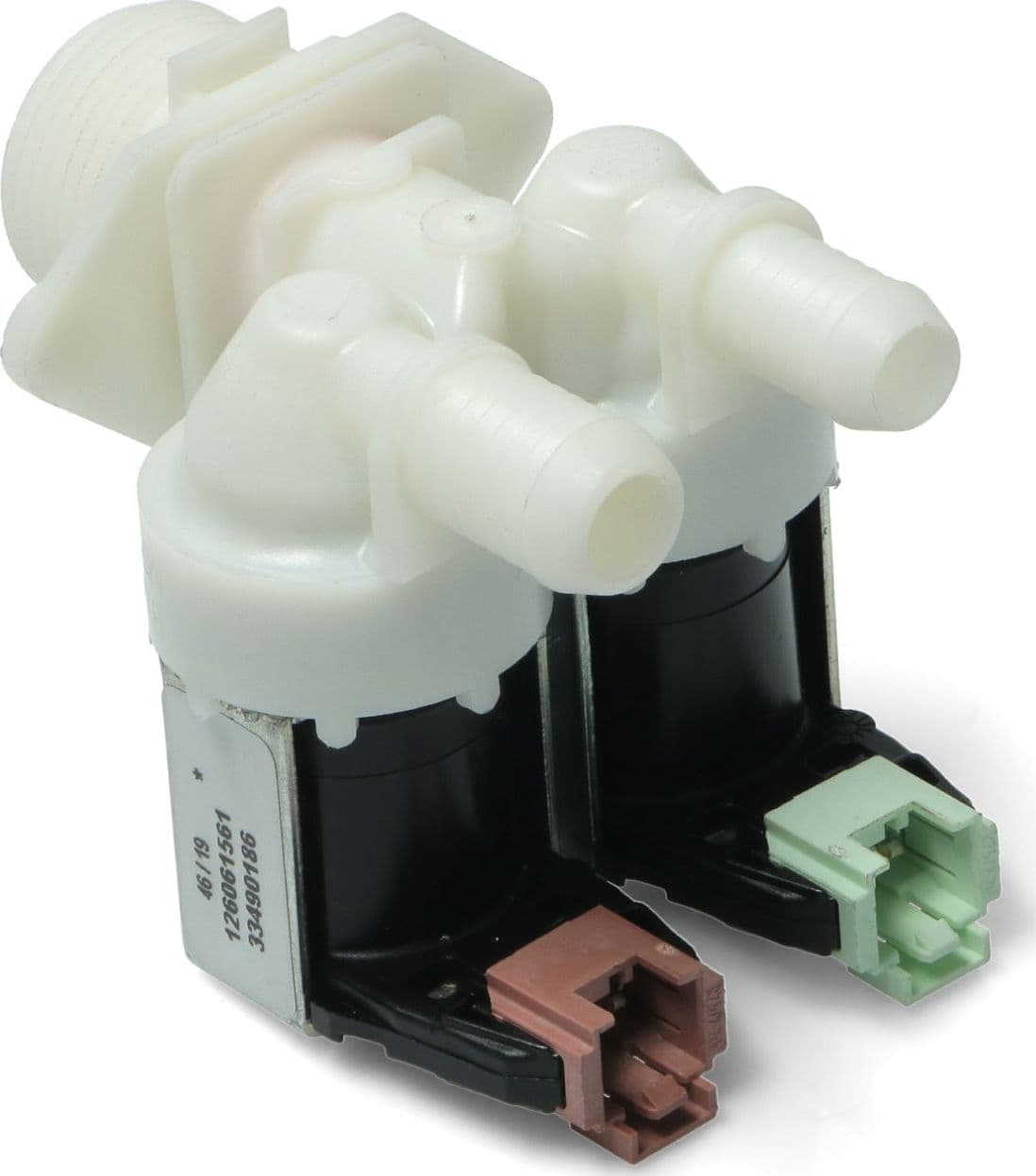 ELETTROVALVOLA 2 VIE 180° LAVATRICE ELECTROLUX 1325186110, 8074876312 8074876353 in prodotto EuroStore07 - Alatri, commercioVirtuoso.it